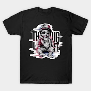 Urban Style Baby Thug Life Design T-Shirt